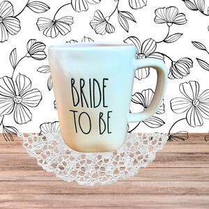 Rae Dunn “Bride to Be” Coffee Cup Mug, Magenta Collection, Wedding Mug